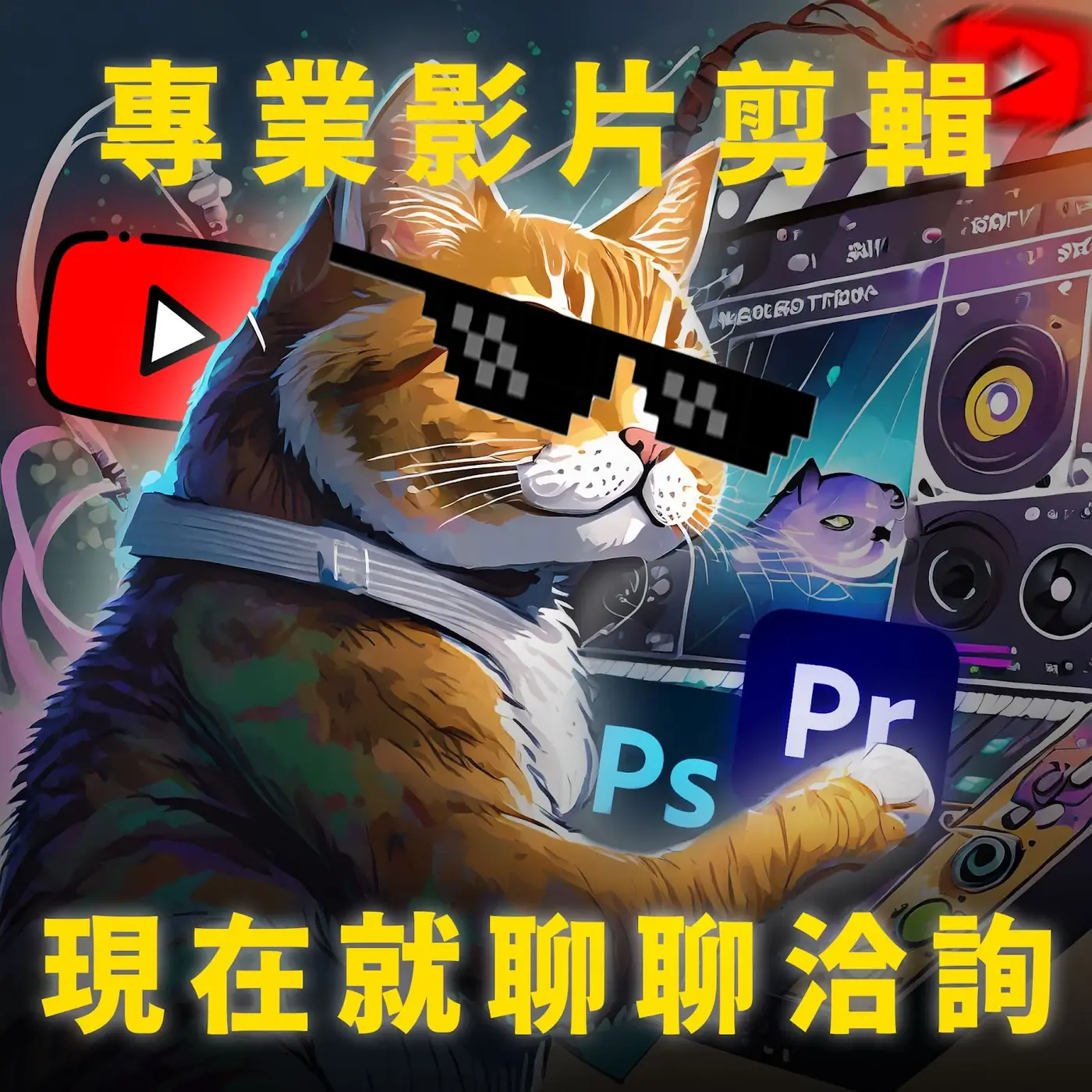 專業影片剪輯,現在就聊聊洽詢